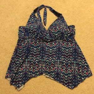 Size 18 Halter Swim Top. Great condition just too big now.